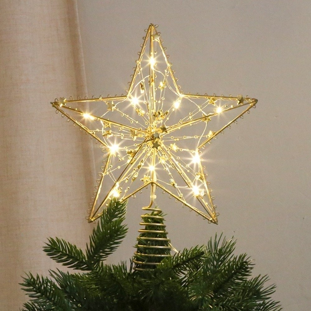 ท็อปเปอร์ต้นคริสต์มาสรูปดาว 3  - Star Tree Topper บทวิจารณ์และราคา