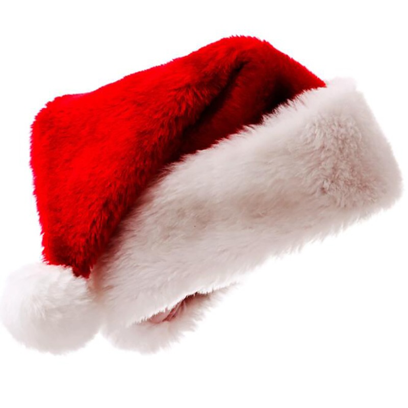 หมวกซานตาคลอสคริสต์มาส หมวกขนย - Santa Hat Plush บทวิจารณ์และราคา