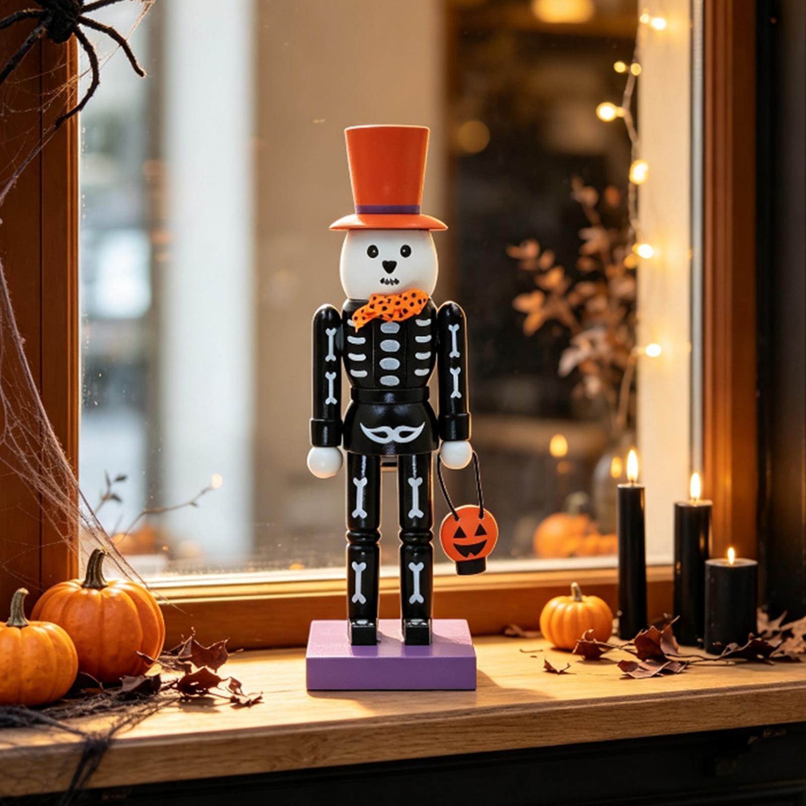 ตุ๊กตาไม้ทหารรักษาประตูฮาโลวีน - Nutcracker Figurine บทวิจารณ์และราคา