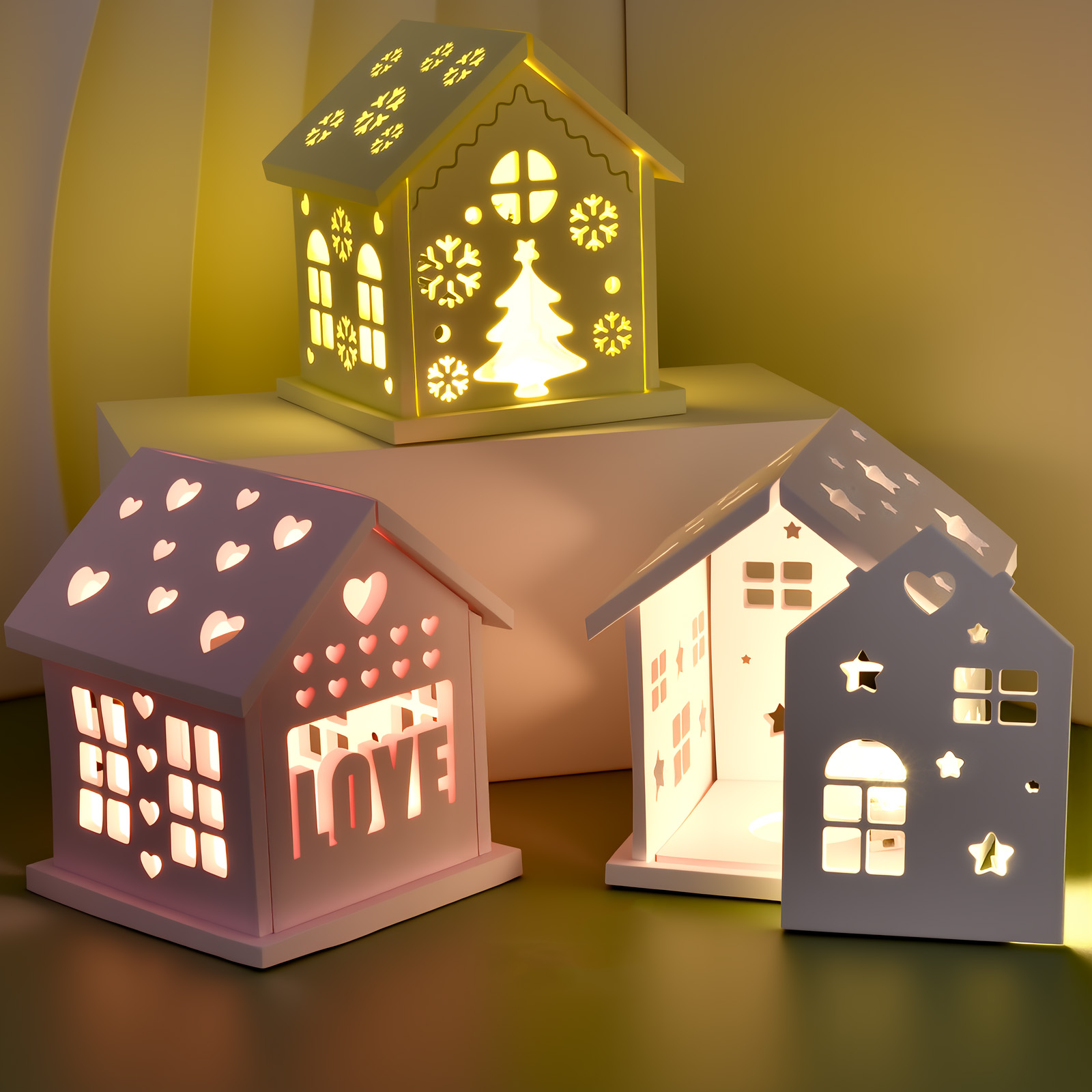 3D House แม่พิมพ์ซิลิโคน DIY C - Holiday Candle Set บทวิจารณ์และราคา