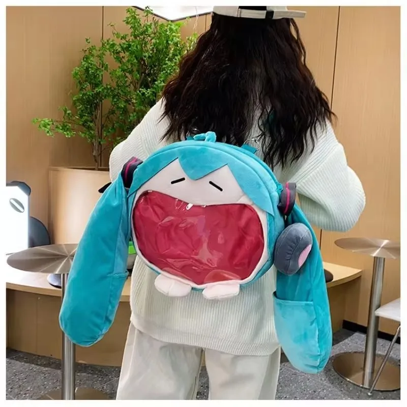 กระเป๋าสะพายไหล่ลายอนิเมะฮัตสึ - Santa Hat Plush บทวิจารณ์และราคา