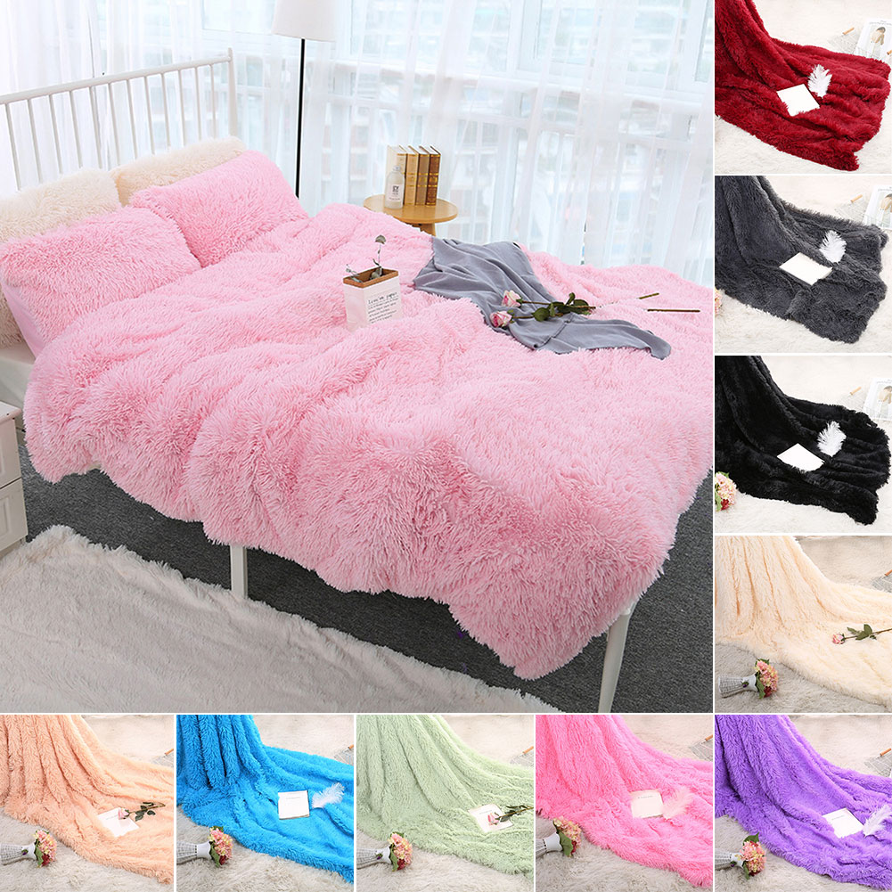 80X120ซม.ปุยปุยอบอุ่นเตียงโซฟา - Christmas Throw Blanket บทวิจารณ์และราคา