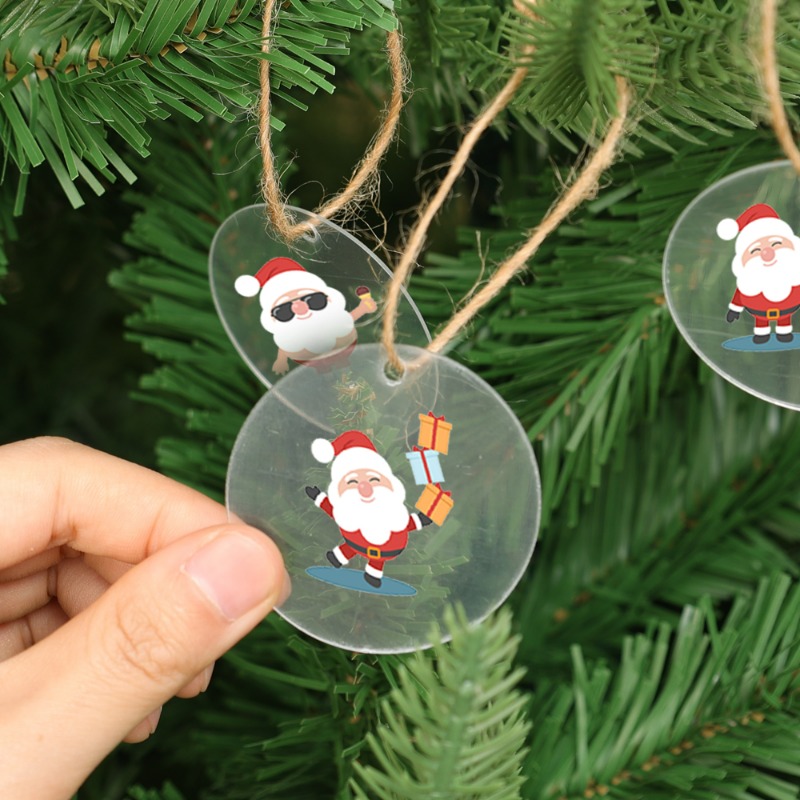 ลูกบอลอะคริลิกใสทรงกลมสำหรับตก - Christmas Stocking Hanging บทวิจารณ์และราคา