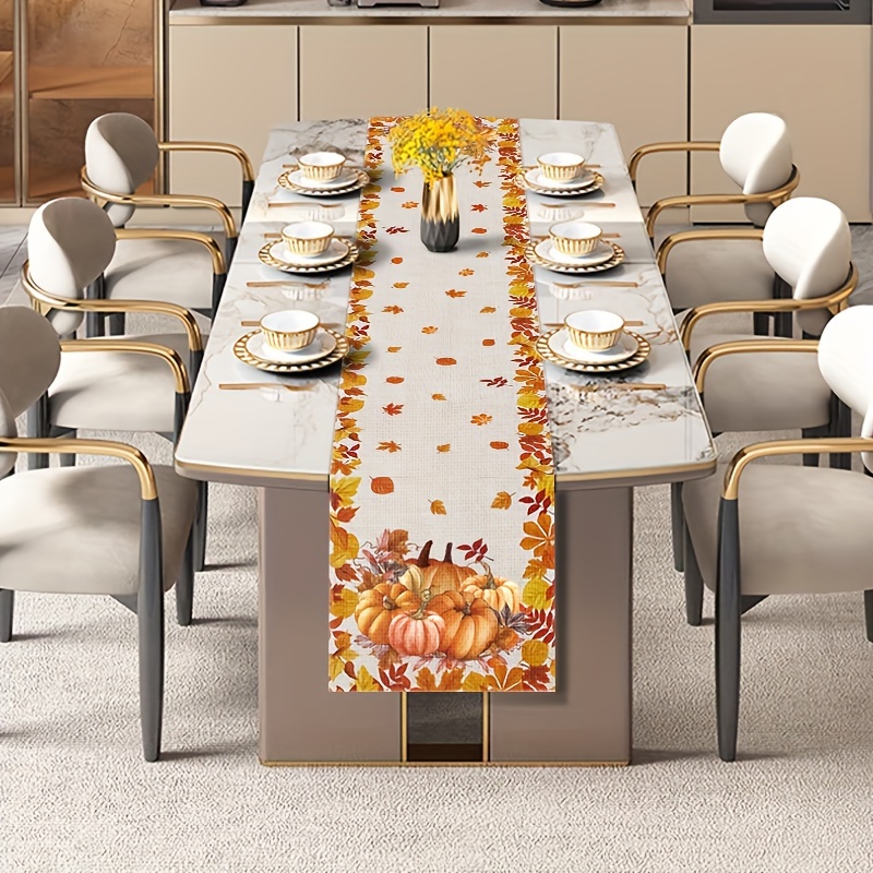 ผ้าปูโต๊ะวันขอบคุณพระเจ้าและวั - Christmas Table Runner บทวิจารณ์และราคา