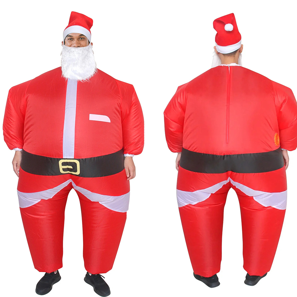 ชุดแฟนซีซานตาคลอสเป่าลมสำหรับผ - Elf Costume Christmas บทวิจารณ์และราคา