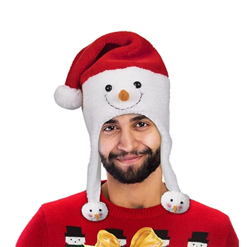 หมวกซานต้าผ้ากำมะหยี่ลายมนุษย์ - Santa Hat Plush บทวิจารณ์และราคา