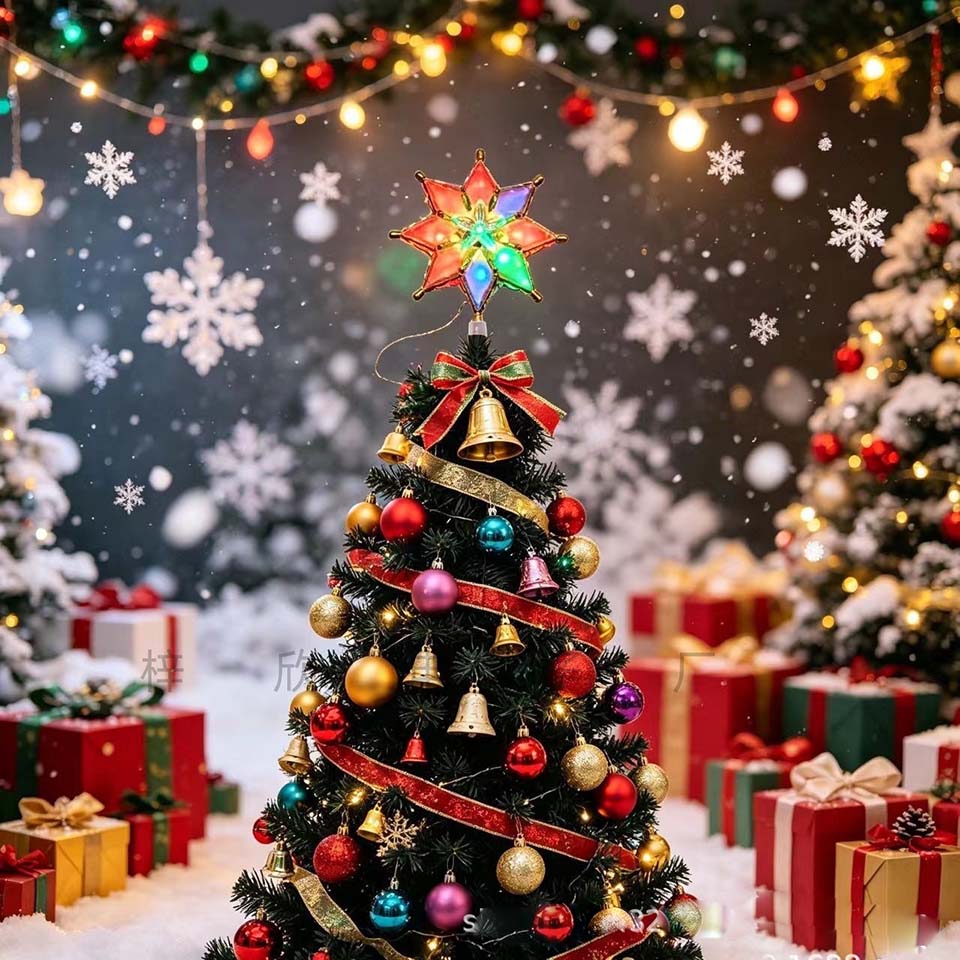 ไฟประดับต้นคริสต์มาสรูปดาวพร้อ - Star Tree Topper บทวิจารณ์และราคา