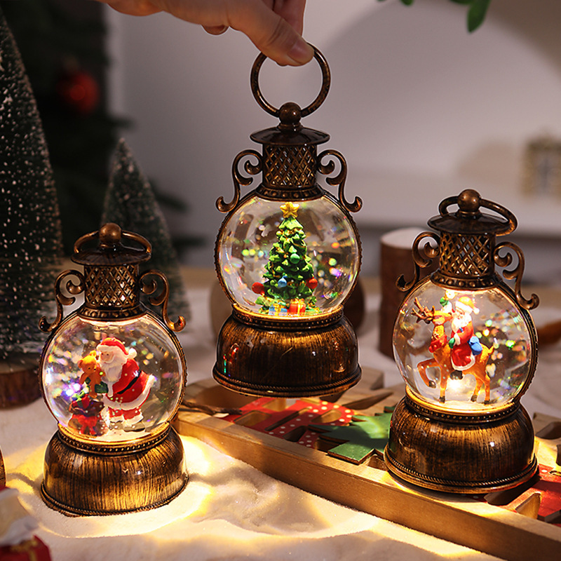 กล่องดนตรีลูกโลกหิมะสไตล์วินเท - Snow Globe Musical บทวิจารณ์และราคา