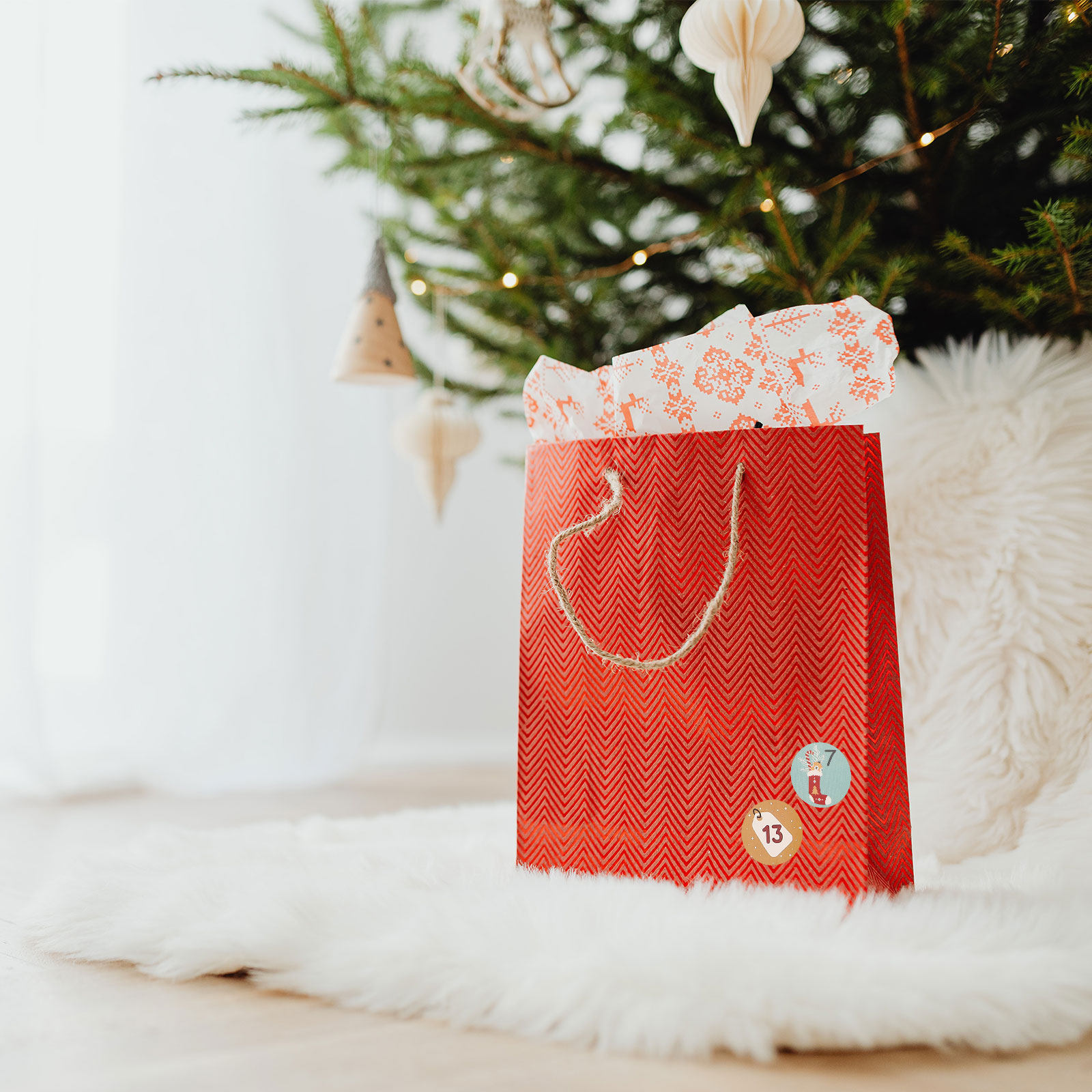 10 แผ่นสติ๊กเกอร์ตกแต่งคริสต์ม - Advent Calendar Gift บทวิจารณ์และราคา
