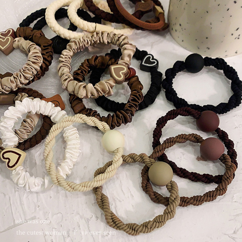 ยางรัดผมรูปหัวใจแบบยืดหยุ่น 5/ - Ornament Ball Set บทวิจารณ์และราคา