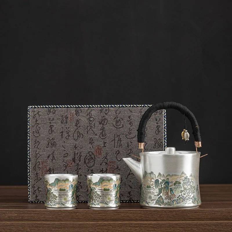 ชุดน้ำชาคุนฟู Z30- Liu Yin แบบ - Gift Box Wrap Set บทวิจารณ์และราคา