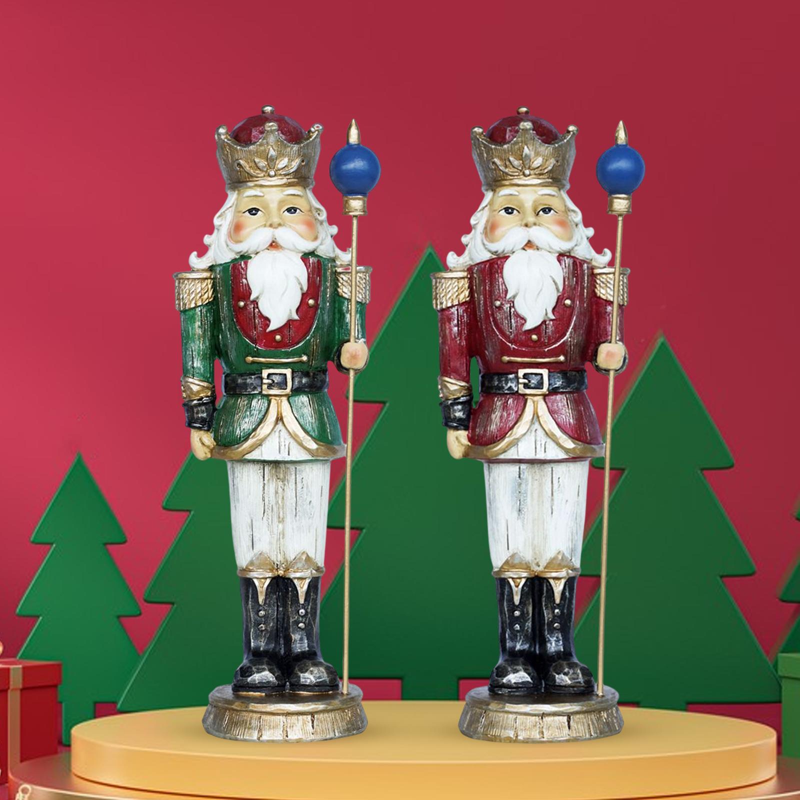 10 นิ้วเรซิ่นคริสต์มาส Nutcrac - Nutcracker Figurine บทวิจารณ์และราคา