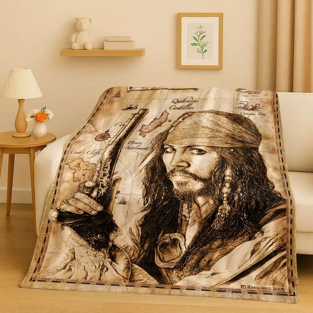 3D ไพเรทส์ ออฟ เดอะ แคริบเบียน - Christmas Throw Blanket บทวิจารณ์และราคา