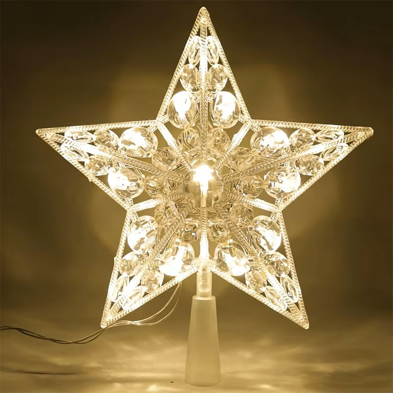 ดาวประดับยอดต้นคริสต์มาสขนาด 1 - Star Tree Topper บทวิจารณ์และราคา