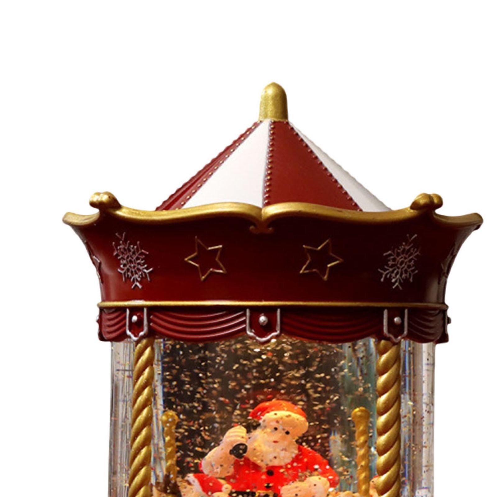 กล่องดนตรีลูกโลกหิมะตกแต่งคริส - Snow Globe Musical บทวิจารณ์และราคา