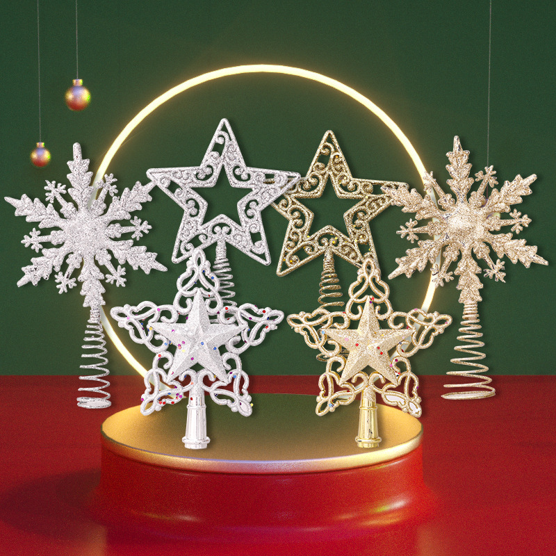 Glitter Christmas Tree Topper  - Star Tree Topper บทวิจารณ์และราคา