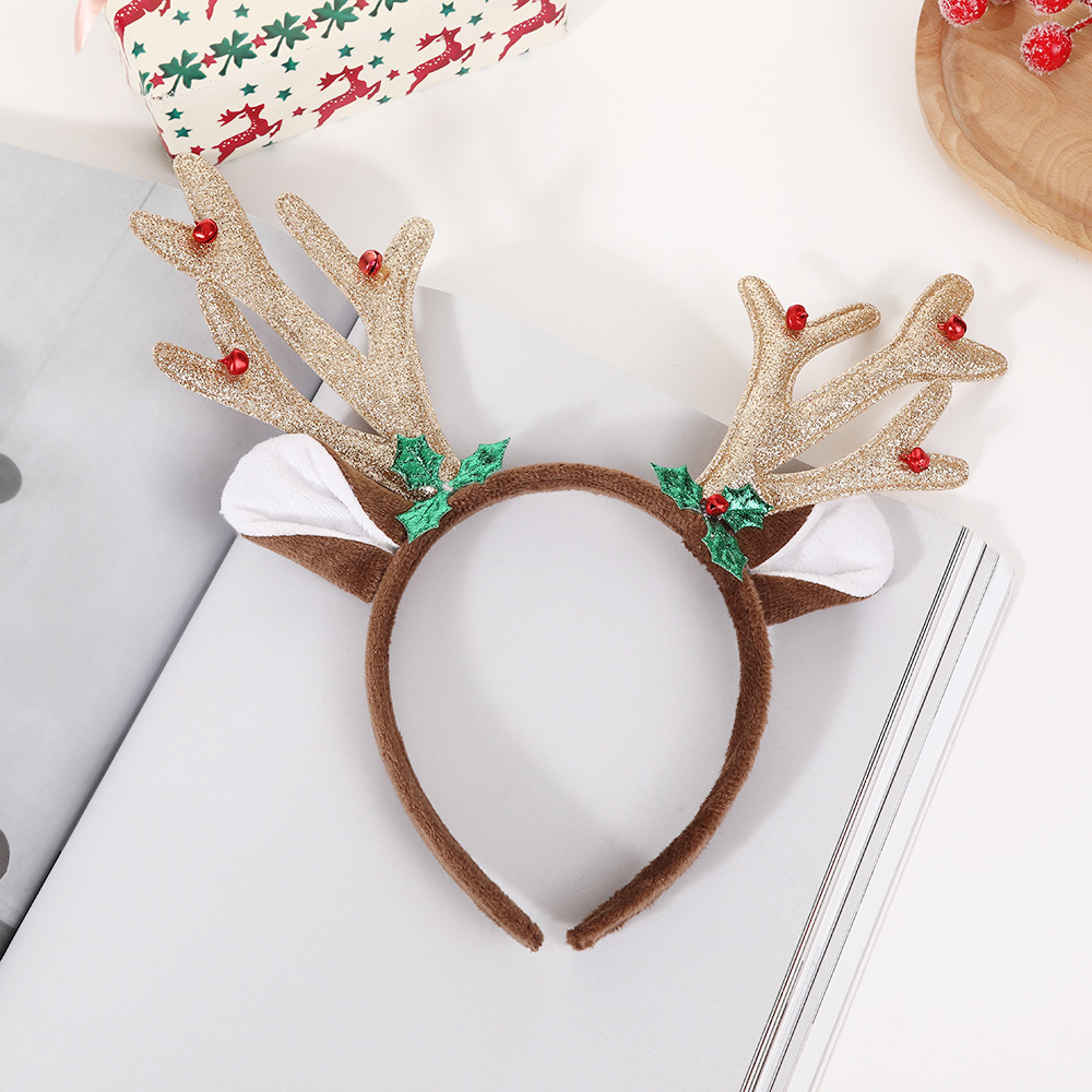 1 ชิ้นผู้ใหญ่หญิงสาวกวางเครื่อ - Reindeer Antlers Headband บทวิจารณ์และราคา