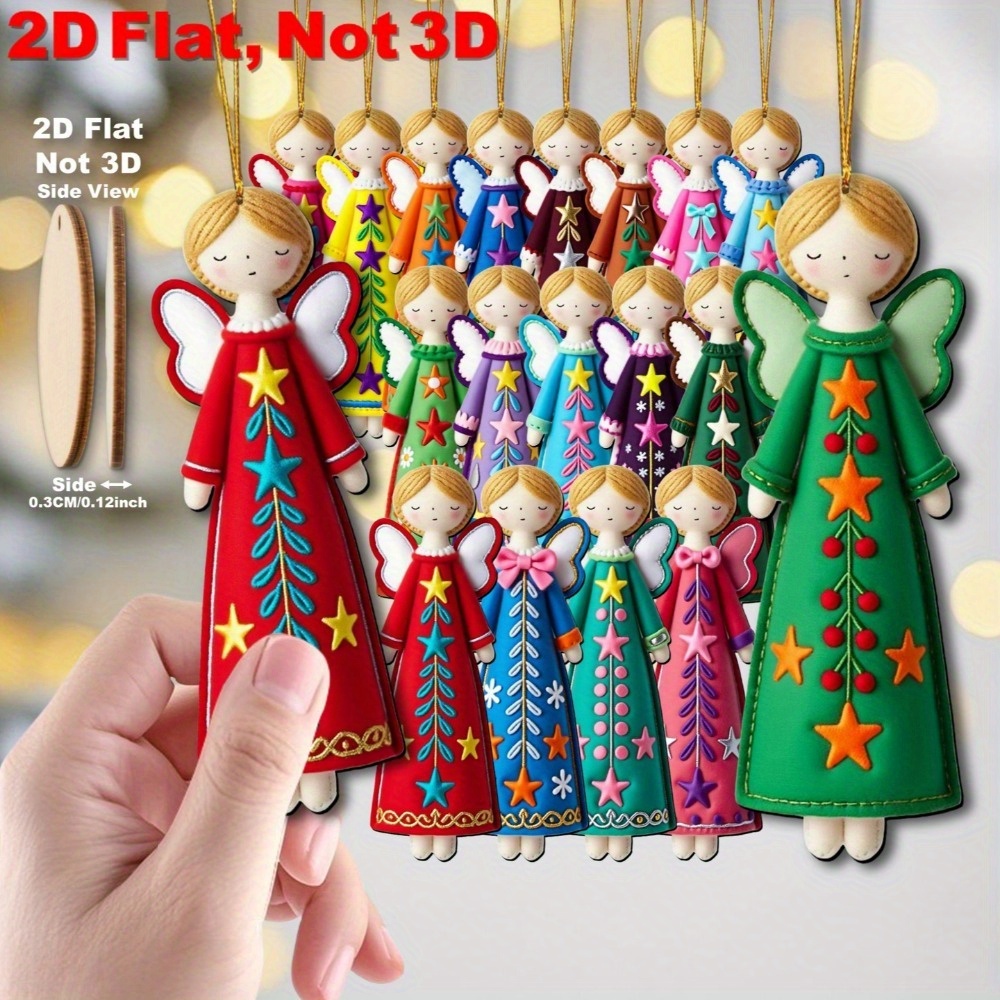 เครื่องประดับรูปนางฟ้าหลากสี 1 - Star Tree Topper บทวิจารณ์และราคา