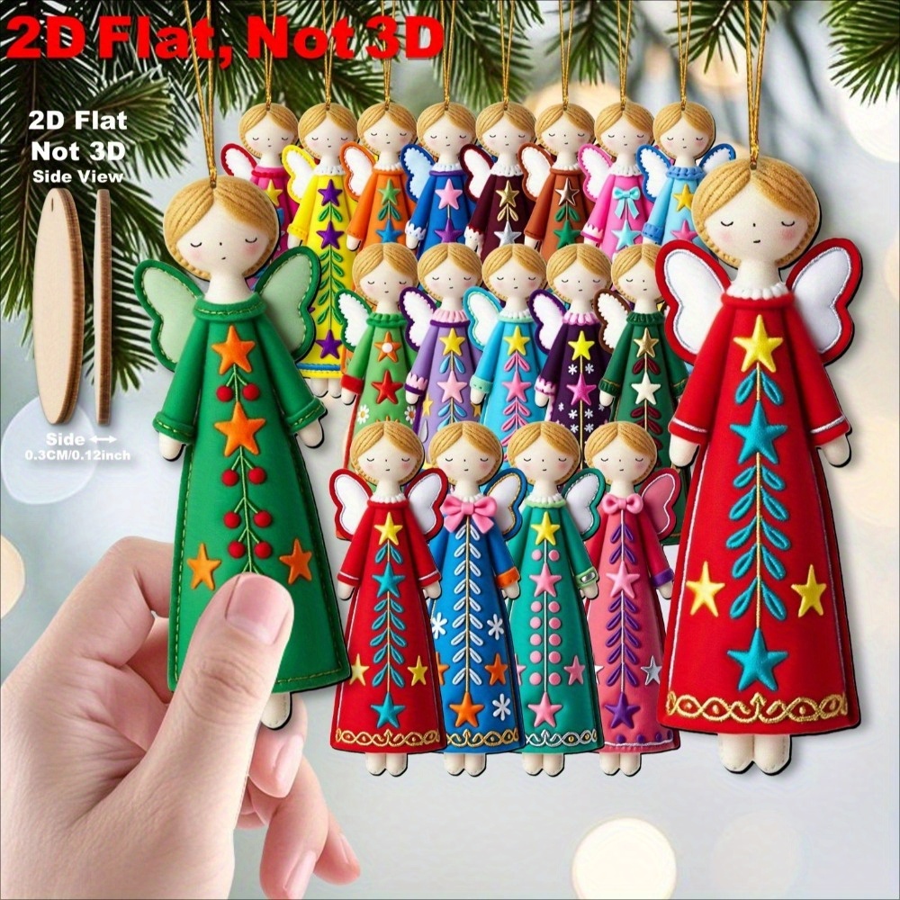 เครื่องประดับรูปนางฟ้าหลากสี 1 - Star Tree Topper บทวิจารณ์และราคา