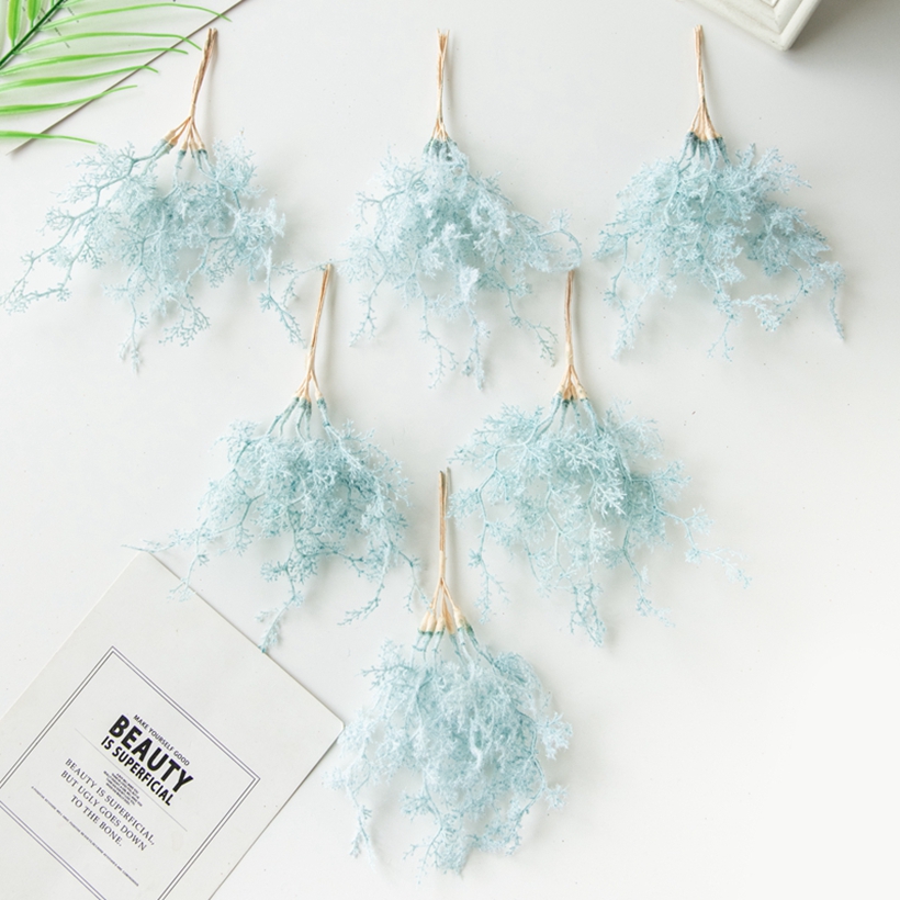 6ชิ้นพืชเทียมสีทองสีเงินปลอมสำ - Christmas Wreath Fake บทวิจารณ์และราคา