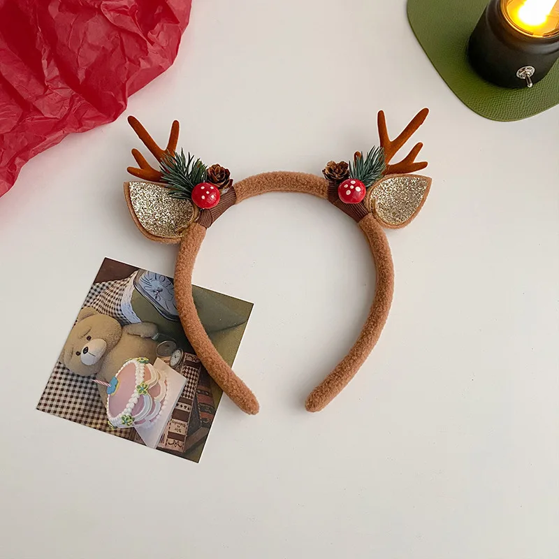 คริสต์มาสแถบคาดศีรษะ Reindeer  - Reindeer Antlers Headband บทวิจารณ์และราคา