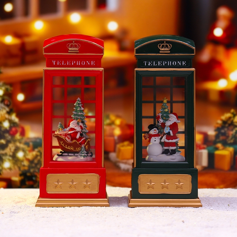 กล่องดนตรีลูกโลกหิมะรูปซานต้าข - Snow Globe Musical บทวิจารณ์และราคา