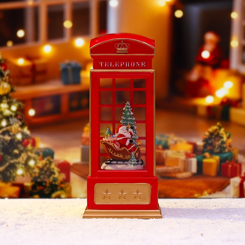 กล่องดนตรีลูกโลกหิมะรูปซานต้าข - Snow Globe Musical บทวิจารณ์และราคา