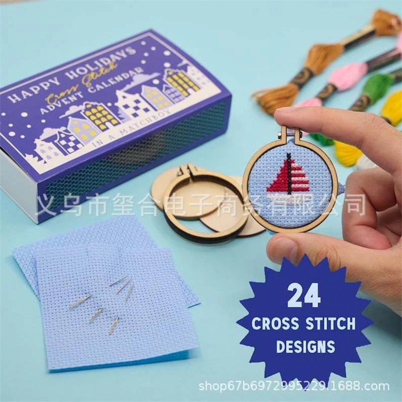 ชุดปักครอสติชปฏิทินนับถอยหลัง  - Advent Calendar Gift บทวิจารณ์และราคา