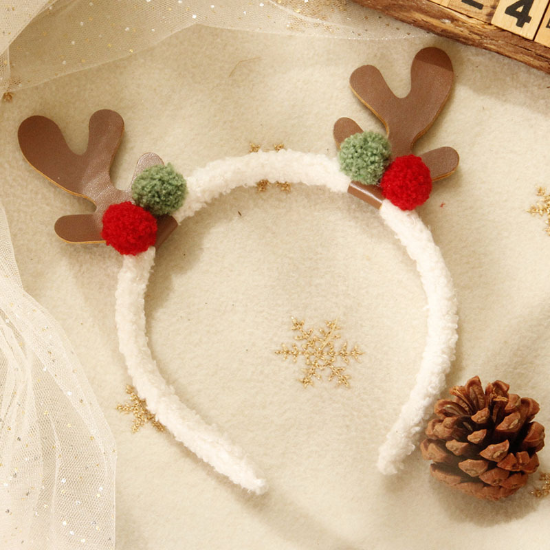 ที่คาดผมลายเขากวางเรนเดียร์สำห - Reindeer Antlers Headband บทวิจารณ์และราคา