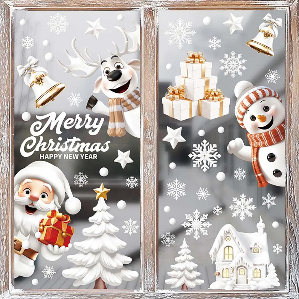 9 ชิ้น/เซ็ตสติกเกอร์หน้าต่างคร - Snowflake Window Decal บทวิจารณ์และราคา