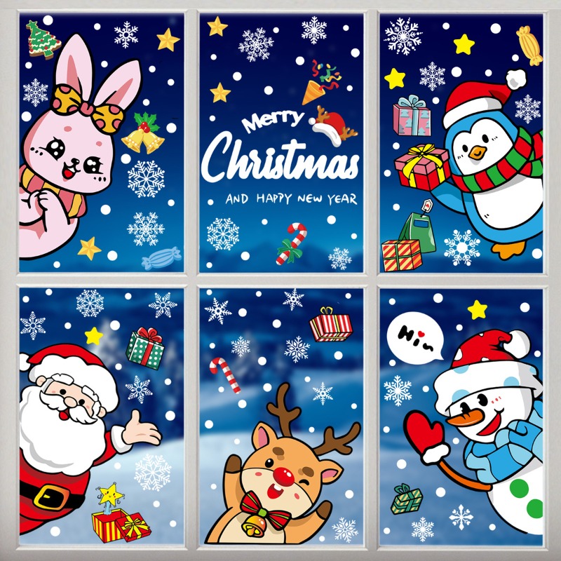 2025 คริสต์มาสตกแต่งสติกเกอร์ห - Snowflake Window Decal บทวิจารณ์และราคา